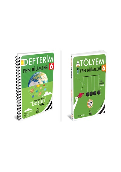 Arı 6. Sınıf Fen Bilimleri Akıllı Defter Ve Atölyem Serisi Set 2