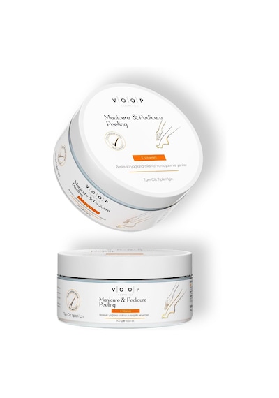 El & Ayak Onarıcı Ve Besleyici Bakım Kremi 300 Gr Manikür Pedikür Peeling
