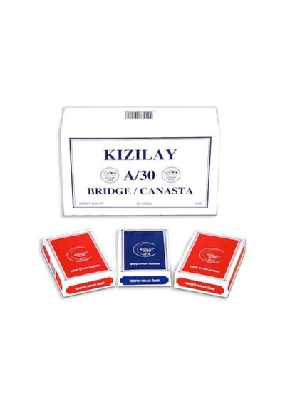 A/30 Bridge Poker Oyun Kağıdı 2x12 Deste