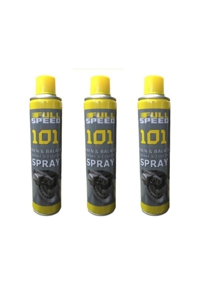 Works Full Speed 101 Fren Ve Balata Genel Temizleme Sprey 500 Ml 3 Adet Tybıp75f4692a4mr87