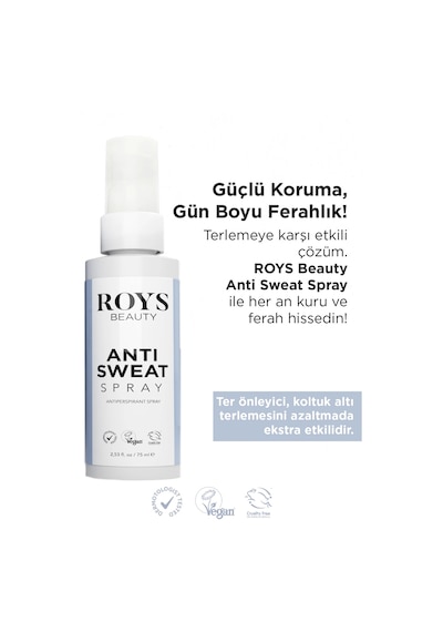 Roys Beauty Antiperspirant Sprey 75 Ml