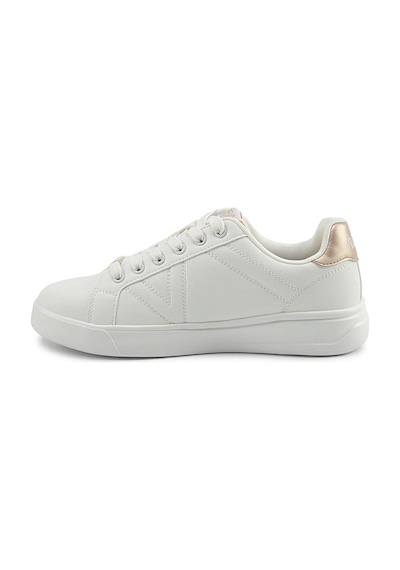 U.s. Polo Assn. A102021411 5f Exxy 5pr Kadın Klasik Sneaker Beyaz Beyaz