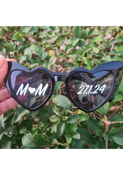 Gözlük Camı İçin Sticker Gelin Damat Gözlüğü Gözlük Sticker Gözlük Dahil Değildir
