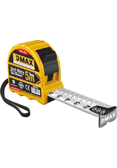 Dmx4746 Profesyonel Şerit Metre 5 M X 19 Mm 5 Adet