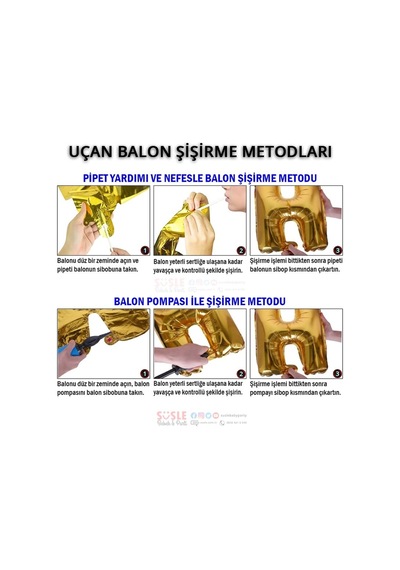 Süsle Bebek Ve Parti 1 Rakam Ayaklı Folyo Balon, 65 Cm - Altın Genel