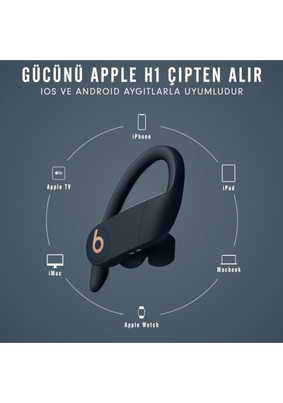 Powerbeats Pro Tümüyle Kablosuz Kulak İçi Kulaklık - Apple Uyumlu H1 Kulaklık Çipi, Class 1 Bluetooth , 9 Saat Dinleme Genel Powerbeats Pro Tümüyle Kablosuz Kulak İçi Kulaklık - Apple Uyumlu H1 Kulaklık Çipi, Class 1 Bluetooth , 9 Saat Dinleme Genel