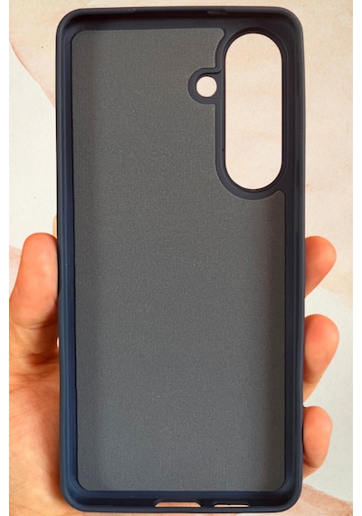 Samsung Galaxy S26 Plus Yıldız Tozu Premium Lacivert Silikon Kılıf
