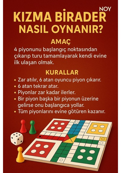 Hediye Zeka Oyunları 3 Lü Yılbaşı Oyun Seti Tombala + Kızma Birader + Solo Test