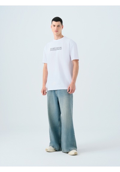 Baggy Baggy Fit Erkek Pantolon Lacivert