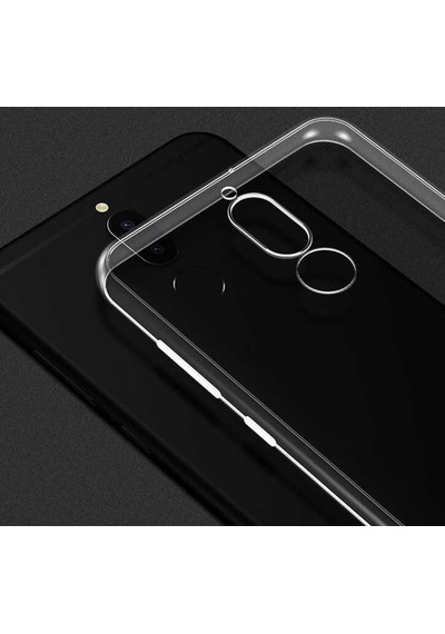 Huawei Mate 10 Lite Kılıf Zore Süper Silikon Kapak-Renksiz