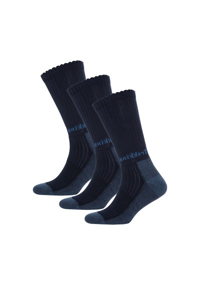 Thermoform Trekking Yürüyüş Kampçı Avcı Çorap Lacivert 3'lü Paket Renkli