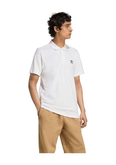 Jw6084-e Adidas Ess Polo Tee Erkek T-shirt Beyaz Jw6084-e Beyaz
