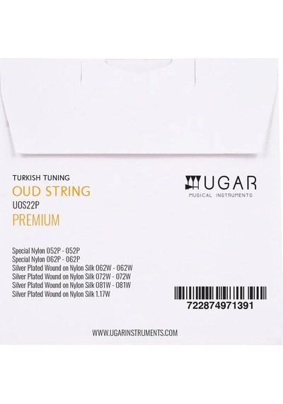 Ugar Uos22p Premium Türk Ud Teli