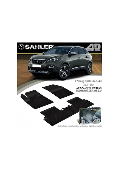 Peugeot 3008 Paspas Sahler 4.5D Havuzlu 2016- Sonrası