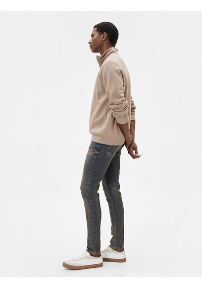 Koton Skinny Fit Yıkamalı Kot Pantolon - Michael Jean Koyu İndigo 4wam40385nd 4WAM40385ND741 İndigo Koton Skinny Fit Yıkamalı Kot Pantolon - Michael Jean Koyu İndigo 4wam40385nd 4WAM40385ND741 İndigo