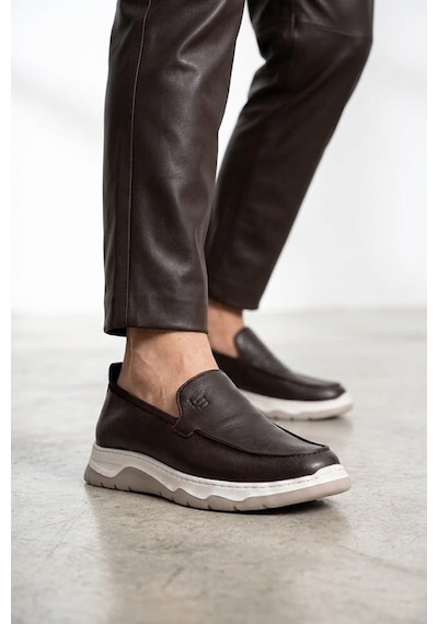 Ayakkabı Fuarı Luciano Bellini 26k-e16401 Formal Erkek Casual Ayakkabı Kahverengi