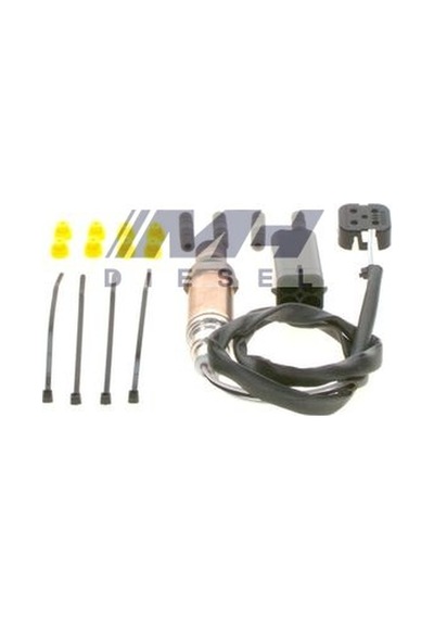 Bosch 0258986504 Universal Lambda Sensörü 3 Kablolu Isıtmalı Oksijen Sensörü