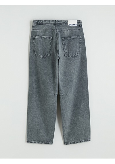 Lcw Jeans Gri Loose Fit Erkek Jean Pantolon