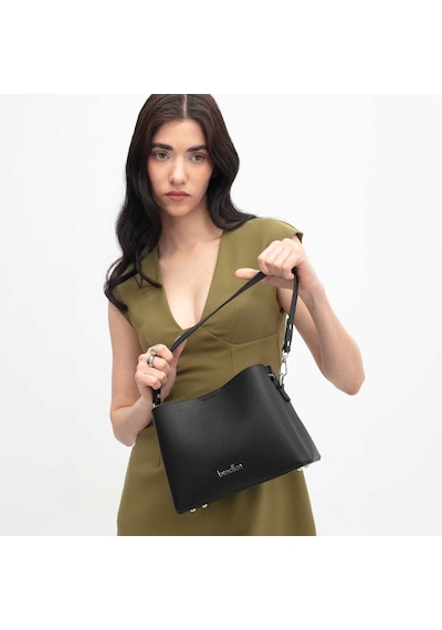 Siyah Omuz Çantası Kadın United Colors Of Benetton Bnt 1852 Benetton