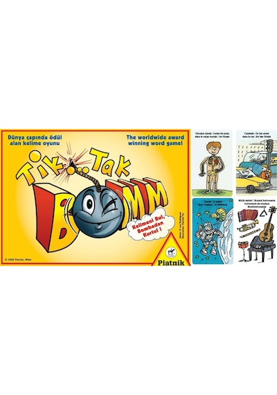 Piatnik Tik Tak Bomm Kelimeni Bul Bombadan Kurtul 775598
