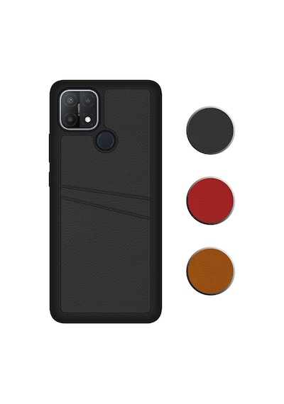 Fitcase Oppo A15 / A15S Kilif Proda Deri Çift Kartlik Cepli Kapak 514447934