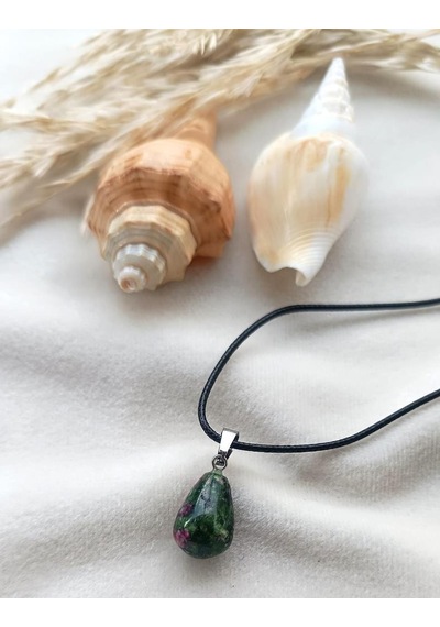 Kolye Gerdanlık Yoga Reiki Doğal Zoizit Taşı Kadın Takı Hediye