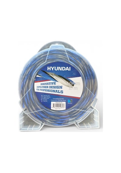Hyundai Super Triple Tırpan Misinası 4.0 Mm 27 M Kopolimer Profesyonel Misina