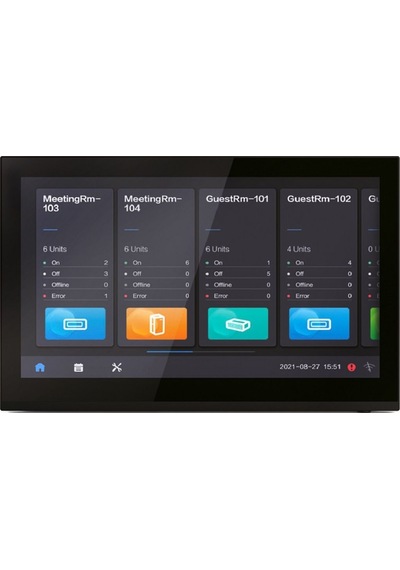 Ccm 210g/bws Vrf Sistem İçin 12 V Dc Merkezi Kumanda 7 Dokunmatik Ekran 8 Sistem 64 Ünite