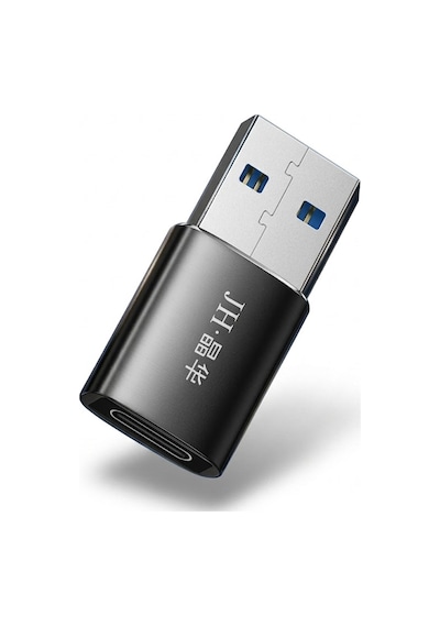 Usb 3.0 - Type-c Dönüştürücü Adaptör, Usb-a - Usb-c Çevirici, Hızlı Şarj Ve Veri Aktarım Destekli, Telefon Tablet Laptop Uyumlu, Alüminyum Gövde, Kompakt S600