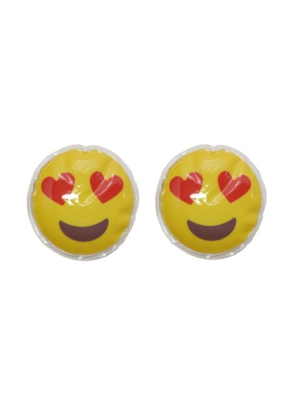 Sia Emojili Şekil El Isıtıcı Sıcak Su Torbası Pvc 9 Cm 2 Adet