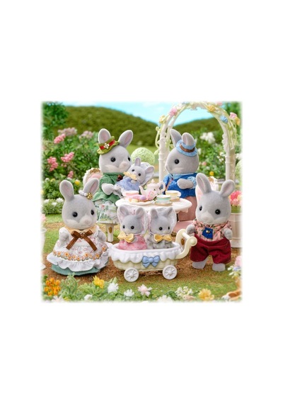 Sylvanian Familiestavşan Ailesi Kutlama Seti