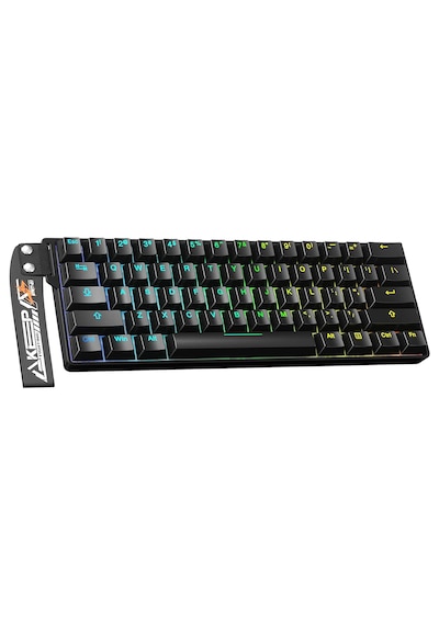 Dareu Ek60 He Black %60 Yulong Manyetik Switch 8k Hz Hall Effect Hotswap Rgb İngilizce Mekanik Gaming Klavye