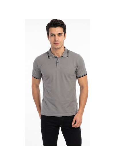 Baglan Erkek Gri Polo Yaka Tişört Ldb Bgl-st04907