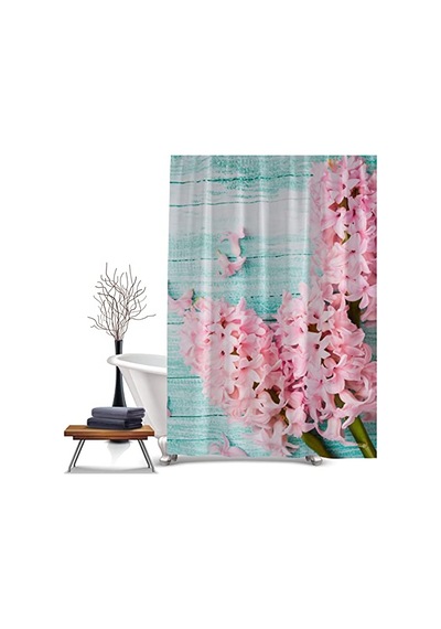 Ayrex Tropikhome Tek Kanat Banyo Perdesi Polyester Kumaş Duş Perdesi Çiçekli Banyo Perde Su Geçirmez Duş Perdesi, Genel