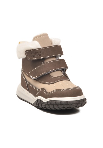 Cool Kahve Cırtlı Kaymaz Taban Unisex Çocuk Bot Shade B Kahverengi