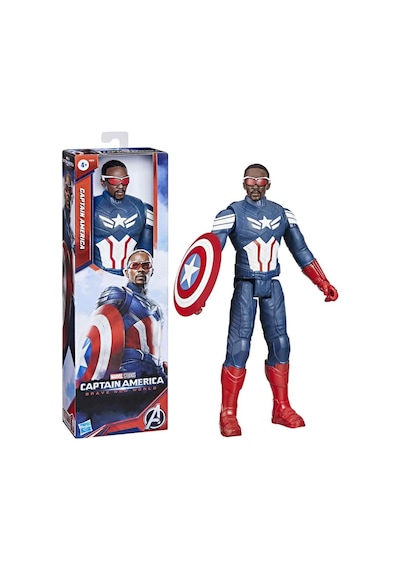 Marvel Titan Hero Captain America Brave New World Aksiyon Figürü 30 Cm F9276 Cicciobello