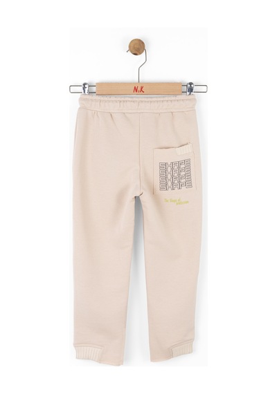 Nk Kids 67504 Erkek Çocuk Krem Matter Pantolon Krem