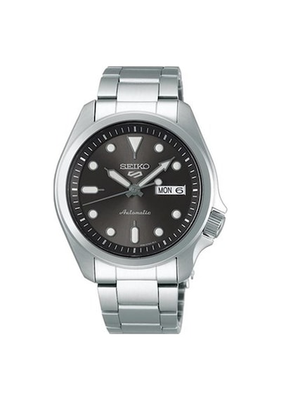 Seiko Srpe51k1 Otomatik Çelik Gri Hardlex Cam Siyah Kadran 10 Atm 40 Mm Erkek Kol Saati Gri