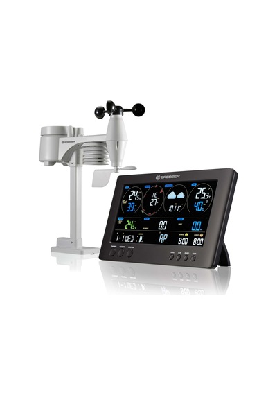 Tr 7002586 Dış Mekan Sensörlü Kablosuz Hava İstasyonu Clearview Hava Merkezi, Wifi Ve Rüzgar, Nem, Sıcaklık, Ya Genel