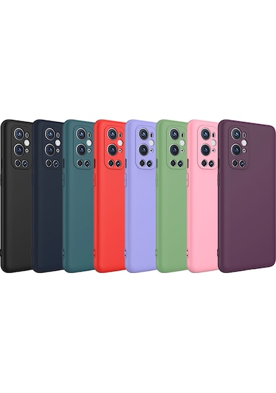 One Plus Uyumlu 9 Pro Kılıf Zore İçi Kadife Mat Lansman Kapak