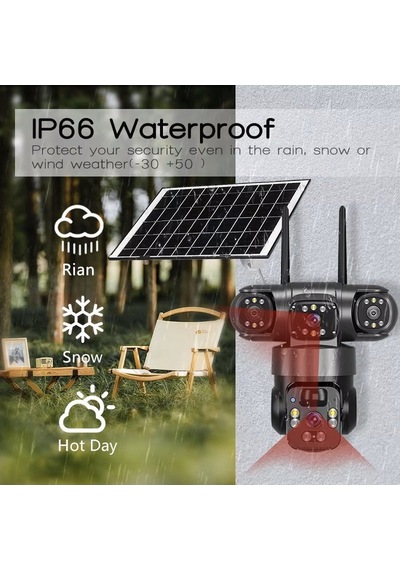 Technozi Yt-113s 4g İp 4g 2 Kameralı V380
