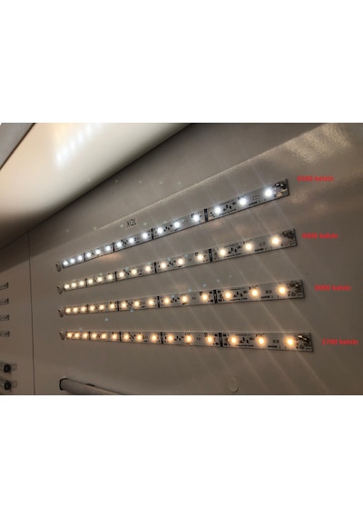 5 Adet- 24v Xql Marka Samsung Led Çubuk Led-beyaz Renk