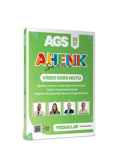 Yediiklim 2027 Ags Ahenk Serisi Öyt Sınıf Yönetimi Tymm Program Okuryazarlığı Ölçme Ve Değer. Ders Notu Ve Soru Bankası Seti