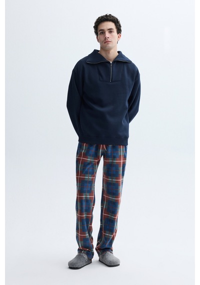 Mudo Erkek Erkek Yeşil Ekoseli Pijama Altı 1265088