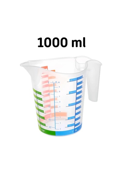 Dereceli Ölçü Kabı Aralıklı Göstergeli Ölçü Kapları 1000 Ml Diğer