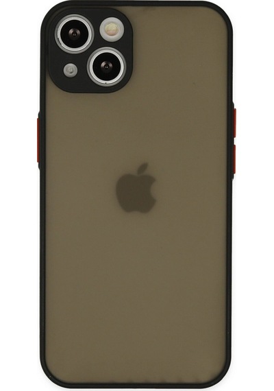 Apple  Uyumlu  iPhone 14 Kılıf Montreal Silikon Kapak Siyah