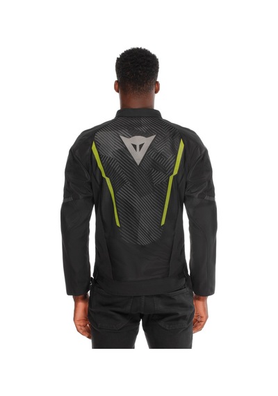 Dainese Daınese Herosphere Black Whıte Yellow Fluo Aır Tekstil Mont Renkli
