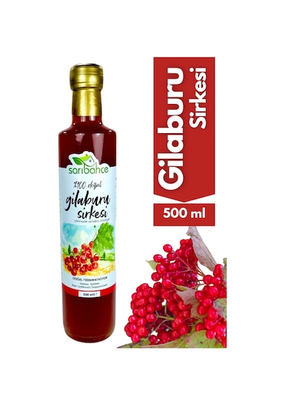 Gilaburu Sirkesi 500 Ml - Organik Doğal Fermantasyon
