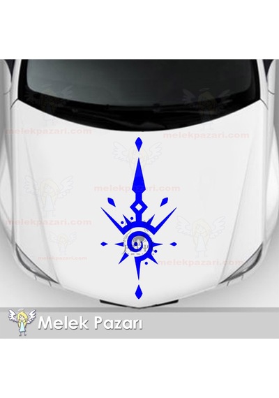 Tribal Kaput, Gövde Oto Sticker, Araba Stickerı