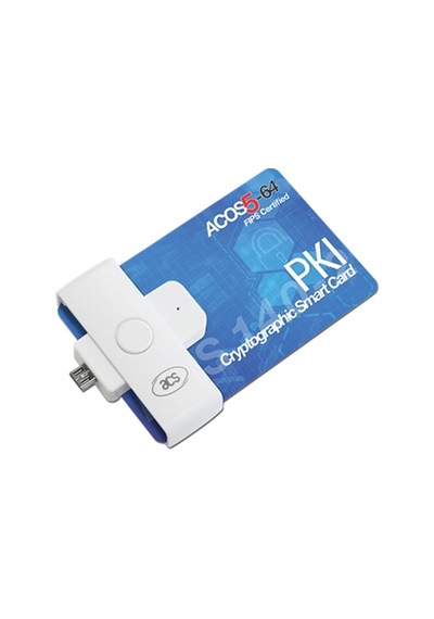 Acs Acr39u-nd Pocketmate Iı Micro-usb Tam Boy Temaslı Akıllı Kart Okuyucu
